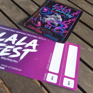 Entradas LALA FESTerako sarrerak